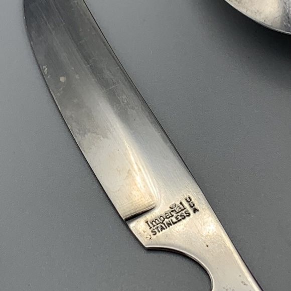 Vtg Boy Scouts of America Silverware Utensil Set Imperial Stainless Steel Case - Picture 10 of 16